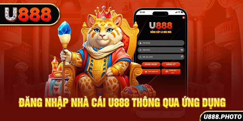 Đăng nhập nhà cái U888 thông qua ứng dụng