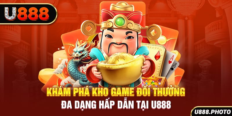 Khám phá kho game đổi thưởng đa dạng hấp dẫn tại U888