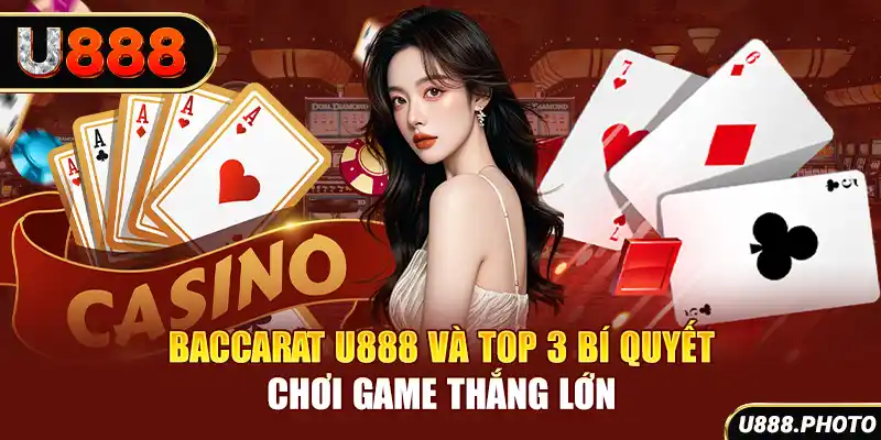 Baccarat U888 Và Top 3 Bí Quyết Chơi Game Thắng Lớn