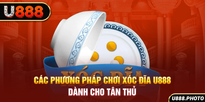 Các phương pháp chơi Xóc Đĩa U888 dành cho tân thủ