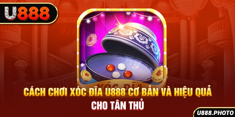 Cách Chơi Xóc Đĩa U888 Cơ Bản Và Hiệu Quả Cho Tân Thủ