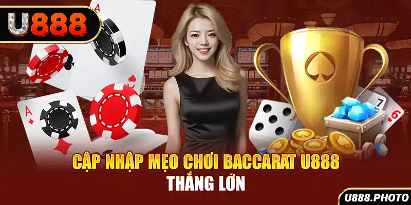 Cập nhập mẹo chơi Baccarat U888 thắng lớn