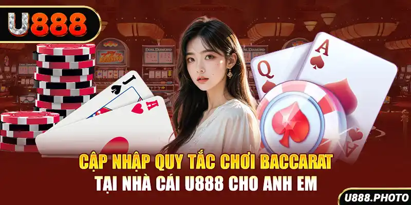 Cập nhập quy tắc chơi Baccarat tại nhà cái U888 cho anh em